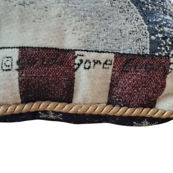 Sandi Gore Evans, Snowman Throw Pillow 15 x15 - Picture 3 of 5